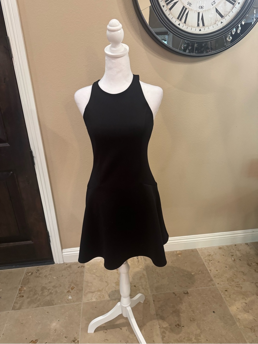 Abercrombie & Fitch Black Racerback Mini Dress
